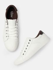 Roadster Men White Sneakers