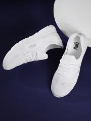 Crew STREET Men White Running Shoes