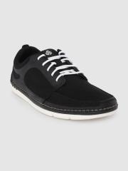 Clarks Men Black Solid Sneakers