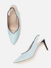 DressBerry Women Blue Solid Pumps