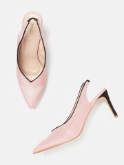 DressBerry Women Pink Solid Pumps