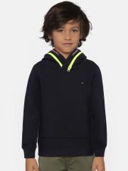 Tommy Hilfiger Boys Navy Blue Sweatshirt