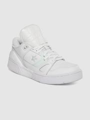 Converse Men White Solid Sneakers