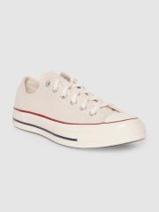 Converse Men White Solid Sneakers