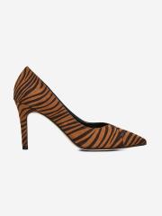 DOROTHY PERKINS Women Brown Zebra Print Pumps