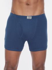 Jockey Men Blue Solid Trunks 8008-0105