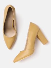 Allen Solly Women Camel Brown Solid Pumps