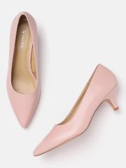 Allen Solly Women Pink Solid Pumps