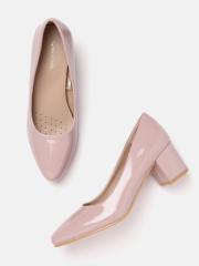 Allen Solly Women Pink Solid Formal Pumps