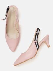 Allen Solly Women Pink Solid Pumps