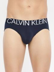 Calvin Klein Underwear Men Navy Blue Solid Briefs NB17018SB-8Sb