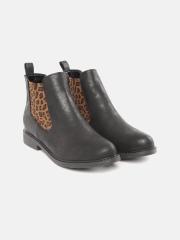 Roadster Women Black Flat Boots