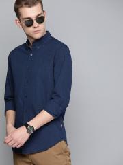 Levis Men Blue Cotton Casual Shirt