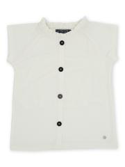 Allen Solly Junior Girls White Solid Top