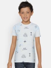 Pepe Jeans Boys White Printed T-shirt