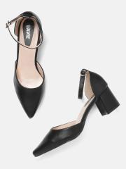 Lavie Women Black Solid Pumps