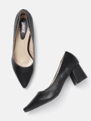 Lavie Women Black Solid Pumps