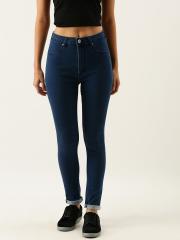 ether Women Blue Washed Denim Jeggings