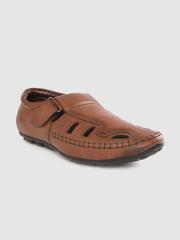 Roadster Men Brown Shoe-Style Sandals