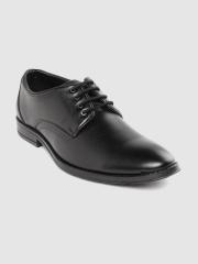 INVICTUS Men Black Solid Formal Derbys