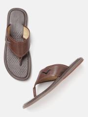 Egle Men Brown Leather Comfort Sandals