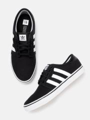 ADIDAS Originals Men Black SEELEY Sneakers