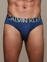 Calvin Klein Underwear Men Blue Solid Briefs NB1712BN3