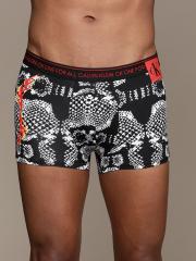 Calvin Klein Underwear Men Black & White Printed Trunks NB2418ST8