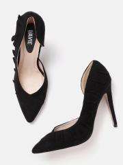 Lavie Women Black Solid Pumps