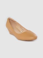 Allen Solly Women Brown Solid Pumps