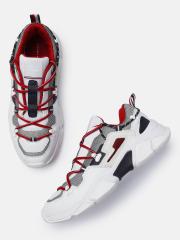 Tommy Hilfiger Men White Sneakers