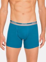 Jockey Men Blue Solid Trunks 8009-0105