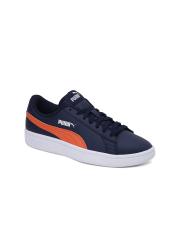 Puma Boys Smash V2 Blue Sneakers