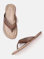 Louis Philippe Men Brown Comfort Sandals