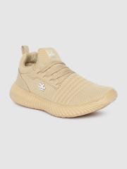 WROGN Men Beige Solid Sneakers