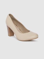 Inc 5 Women Beige Solid Sandals