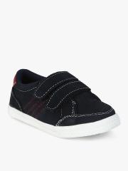 TUSKEY Boys Navy Blue Leather Sneakers