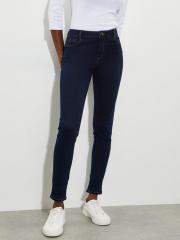 DOROTHY PERKINS Women Navy Blue Skinny Fit Mid-Rise Clean Look Stretchable Jeans