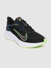 Nike Men Black ZOOM WINFLO 7 Running Shoes