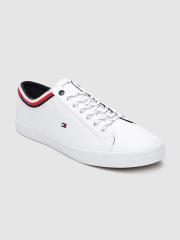 Tommy Hilfiger Men White Sneakers