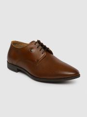 Louis Philippe Men's Tan Formal Shoes - 9 UK (43 EU