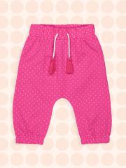 mothercare Girls Pink Printed Leggings