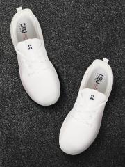 Crew STREET Men White Sneakers