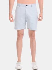 Aeropostale Men Blue Solid Regular Shorts