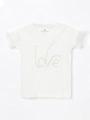 Fame Forever by Lifestyle Girls White Printed Top