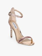 Steve Madden Women Gold-Toned Solid Sandals