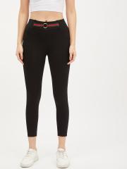 Harpa Women Black Solid Jeggings