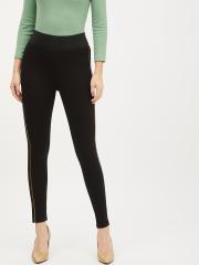 Harpa Women Black Solid Jeggings