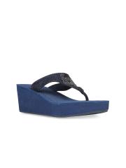 Rocia Women Blue Embellished Sandals