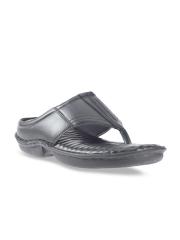 Khadims Men Black Sandals